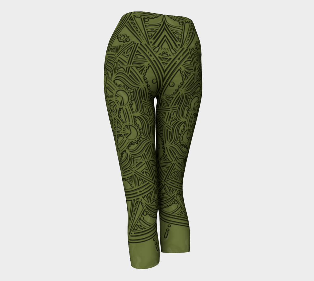 Mercury Metatron Mandala Capris