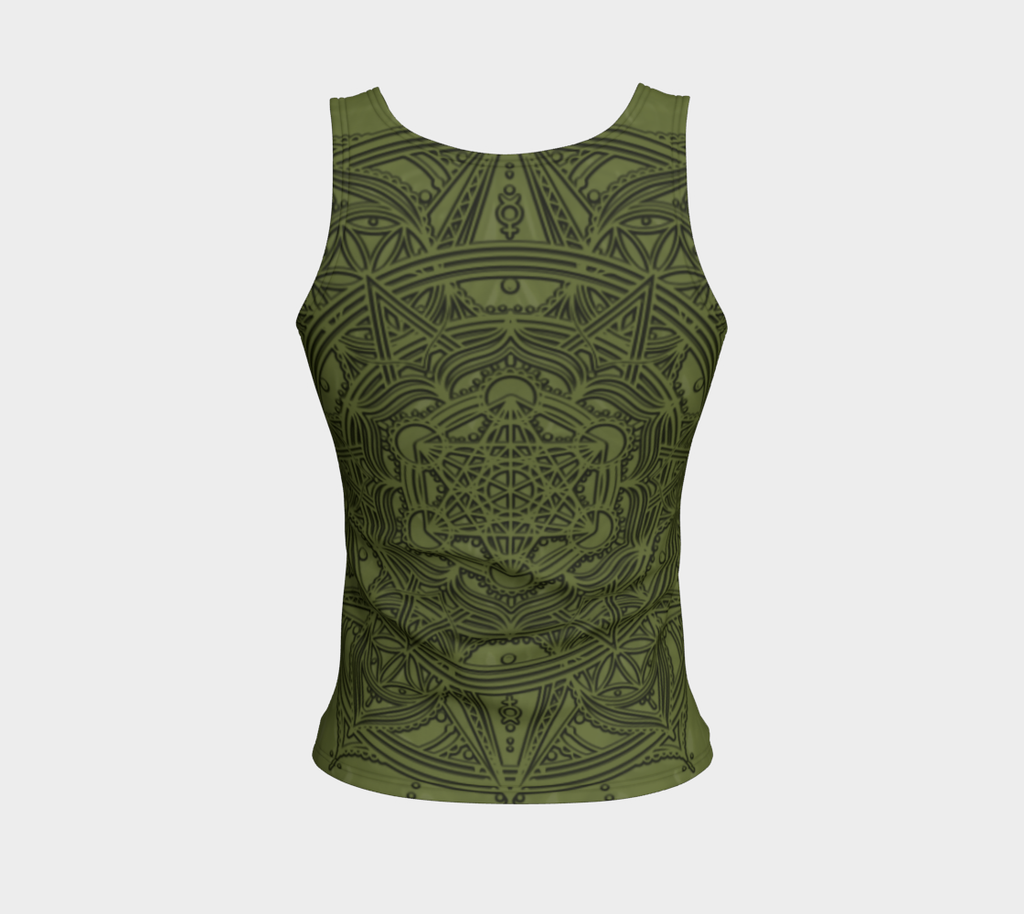 Mercury Metatron Mandala Tank Top