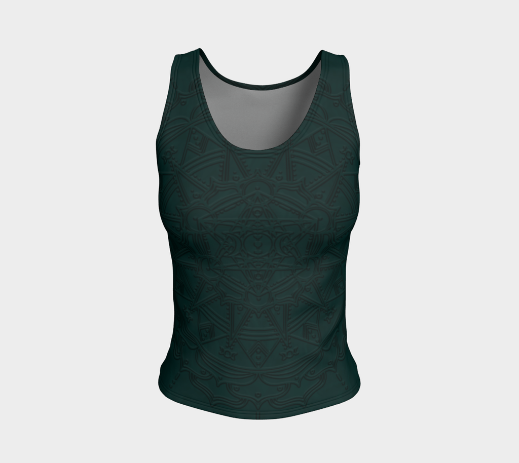 Metatron Moon Mandala Tank Top